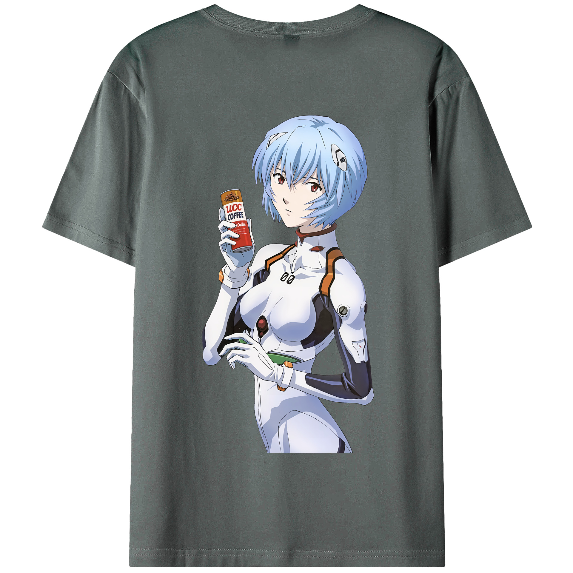 （画像用） EVA 新世紀エヴァンゲリオン 綿100％半袖Tシャツ（背面プリント）